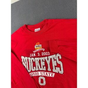 Y2K 2003 Tostitos Bowl‎ T Shirt Adult XL Ohio State OSU Buckeyes Football
